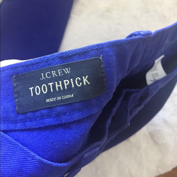 Jcrew Royal blue jeans - Picture 5 of 6